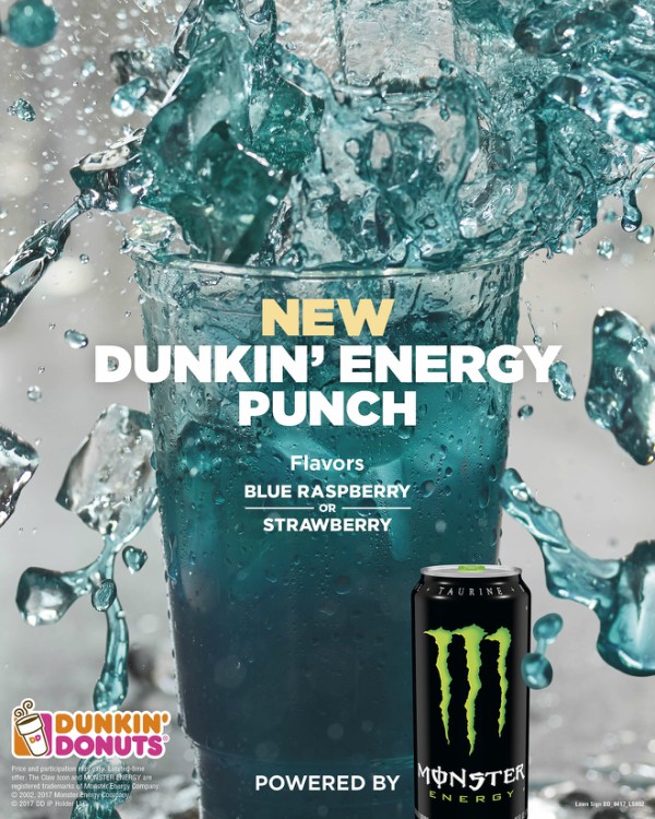 The 300s Reviews: Dunkin Donuts Energy Punch Powered by Monster – The 300s